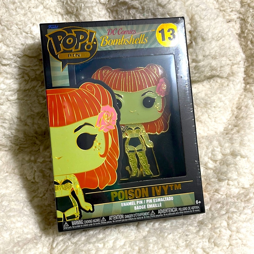 Poison Ivy Enamel Pin